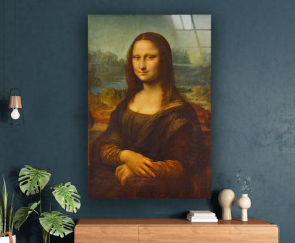 Mona Lisa Glass Wall Art