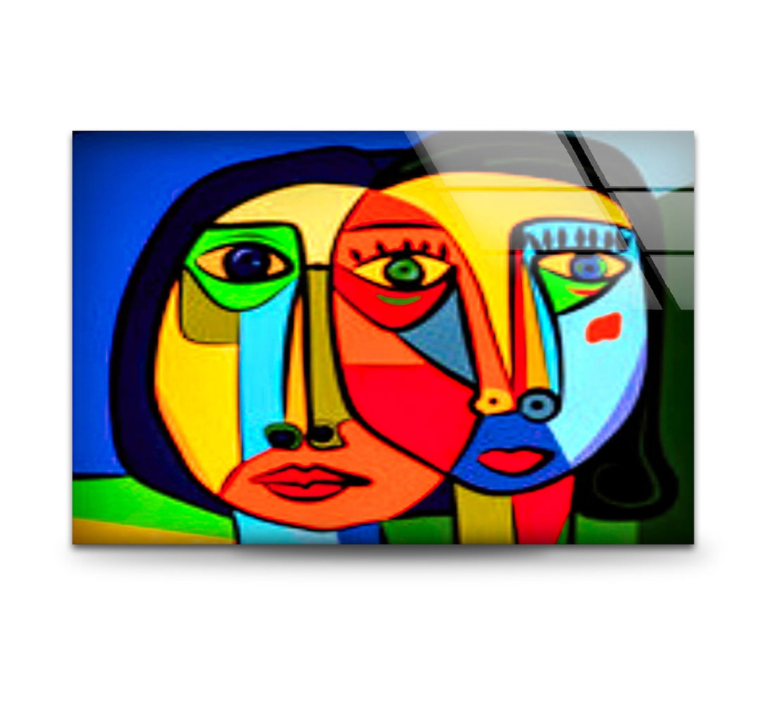 Picasso Tempered Glass Wall Art - MyPhotoStation