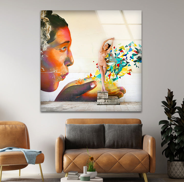 Graffiti Tempered Glass Wall Art - MyPhotoStation