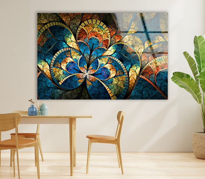 Flower Tempered Glass Wall Art - MyPhotoStation