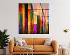 Abstract Tempered Glass Wall Art - MyPhotoStation