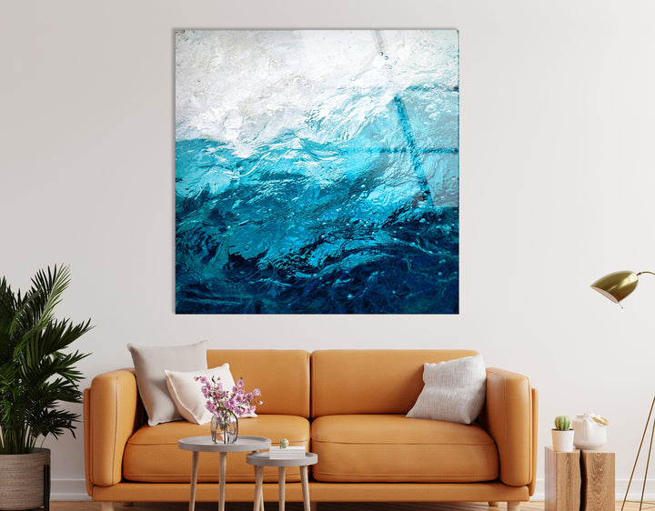 Abstract Tempered Glass Wall Art - MyPhotoStation