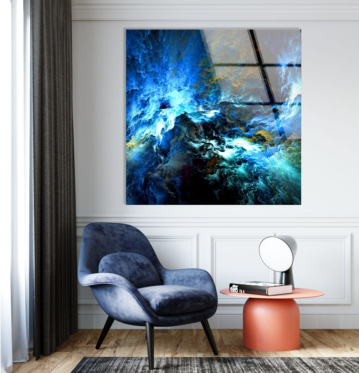 Abstract Tempered Glass Wall Art - MyPhotoStation