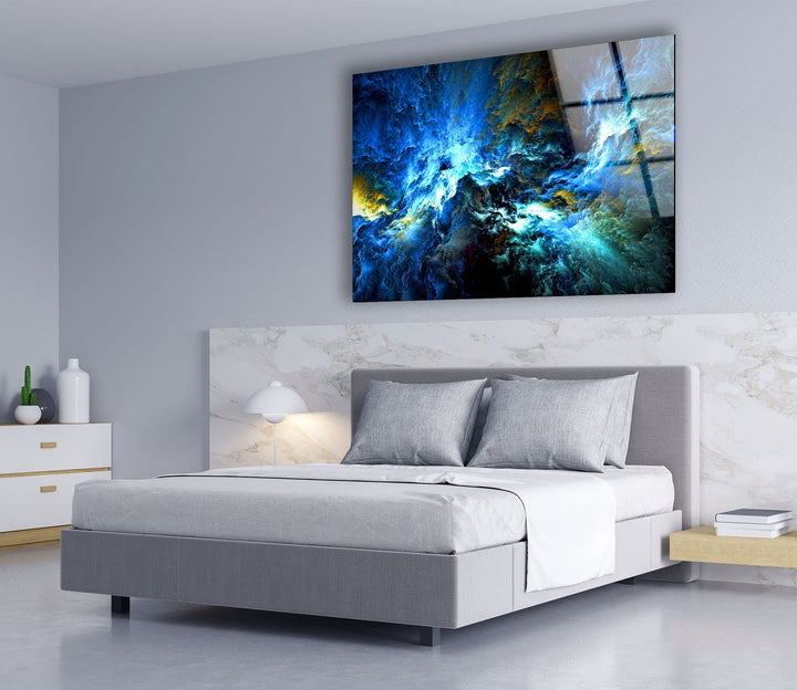 Abstract Tempered Glass Wall Art - MyPhotoStation