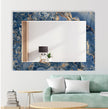 Marble Tempered Glass Wall Mirror