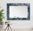 Marble Tempered Glass Wall Mirror