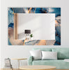 Marble Tempered Glass Wall Mirror