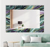 Stained Tempered Glass Wall Mirror