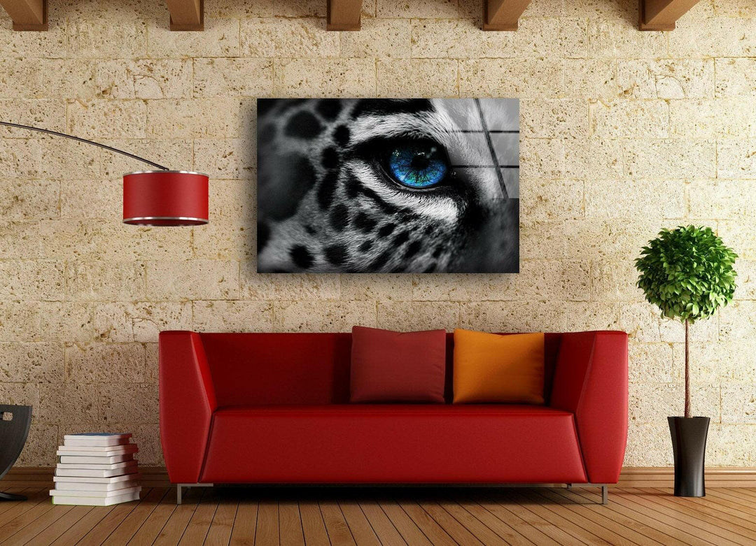 Leopard Eye Glass Wall Art art glass wall art, glass wall art pictures