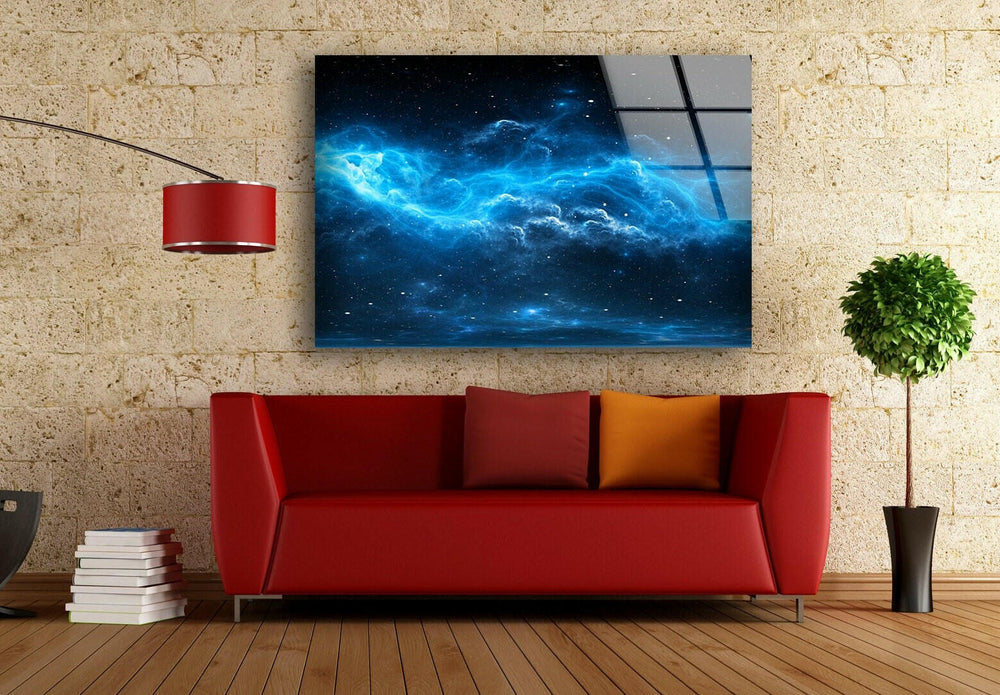 Nebula Star and Space Glass Wall Art & Glass Decor