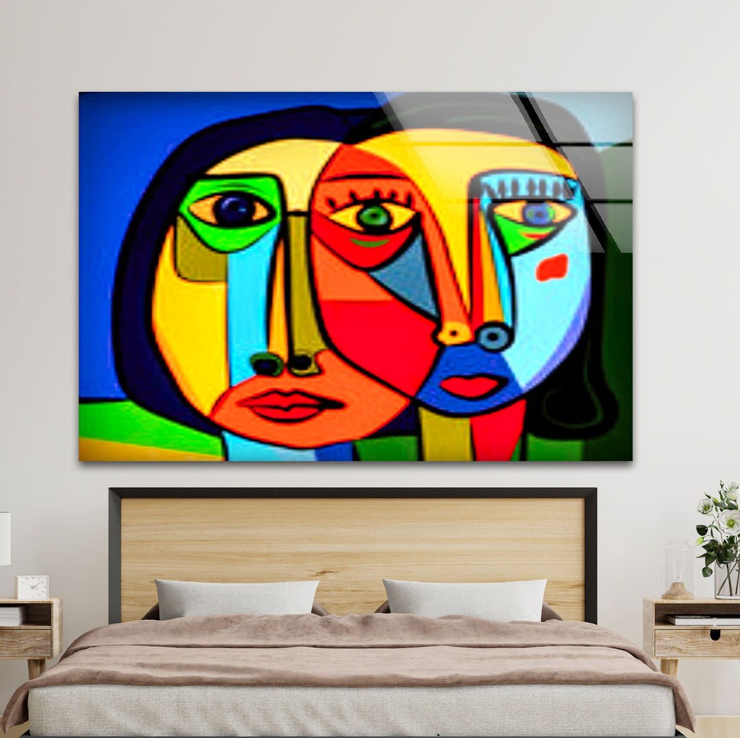 Picasso Tempered Glass Wall Art - MyPhotoStation