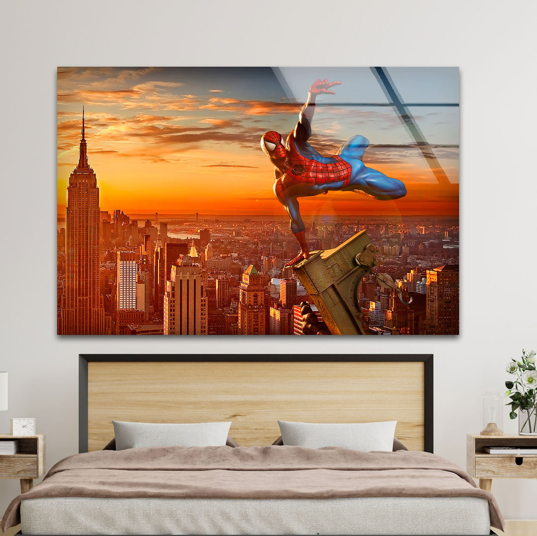 Spider-Man Glass Art & Cool Wall Decor