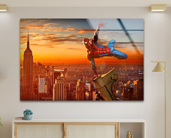 Spider-Man Cool Art Prints & Glass Wall Pictures