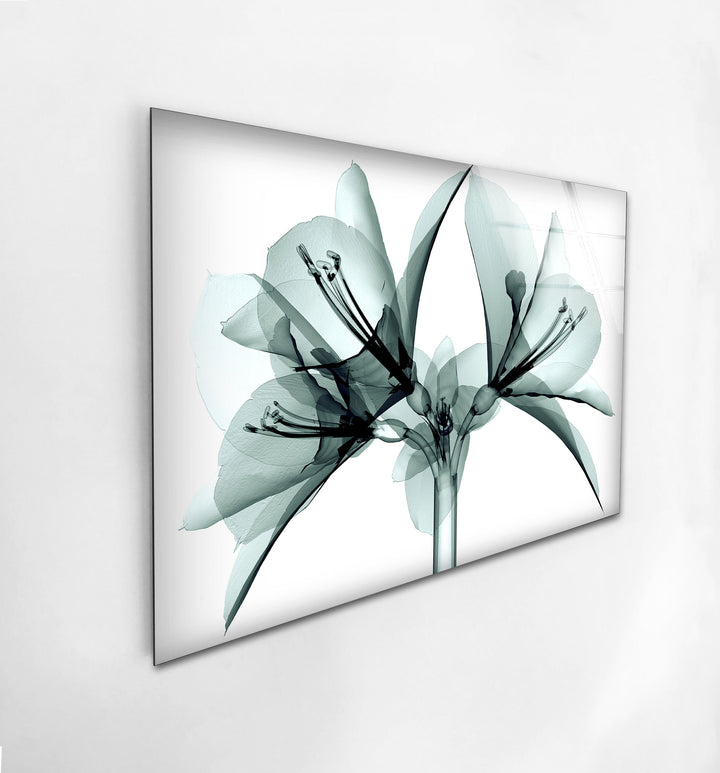 Flower Tempered Glass Wall Art - MyPhotoStation