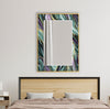 Stained Tempered Glass Wall Mirror