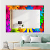 Stained Tempered Glass Wall Mirror