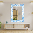 Marble Tempered Glass Wall Mirror