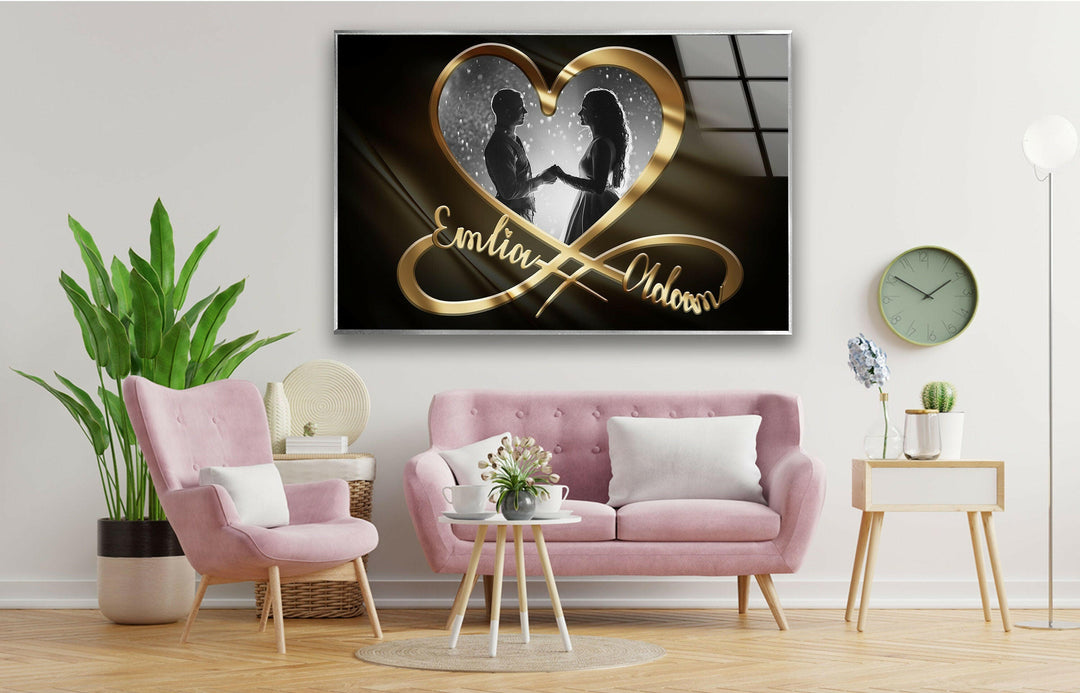 Valentines Glass Wall Artwork & Cool Decor