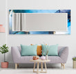 Marble Tempered Glass Wall Mirror