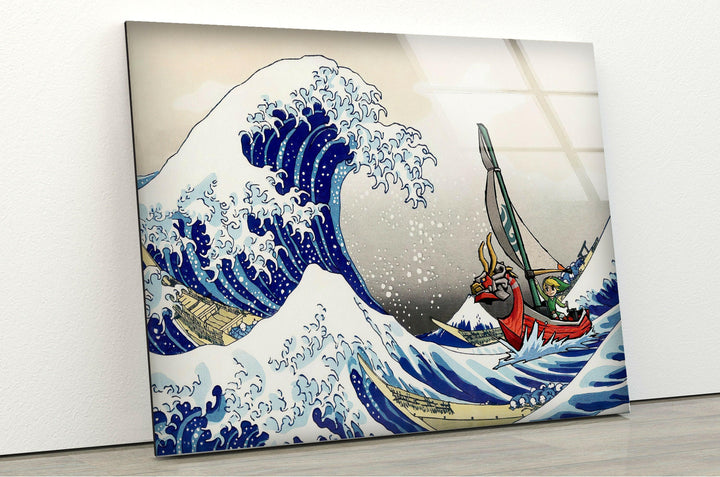 Wave Kanagawa Cool Art Prints & Tempered Glass Art