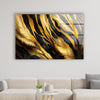 Spectacular Black and Gold Glass Wall Art, stained glass wall art, stained glass wall decor