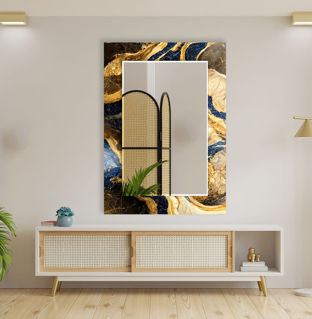 Golden Marble Wall Mirrors large wall mirror
