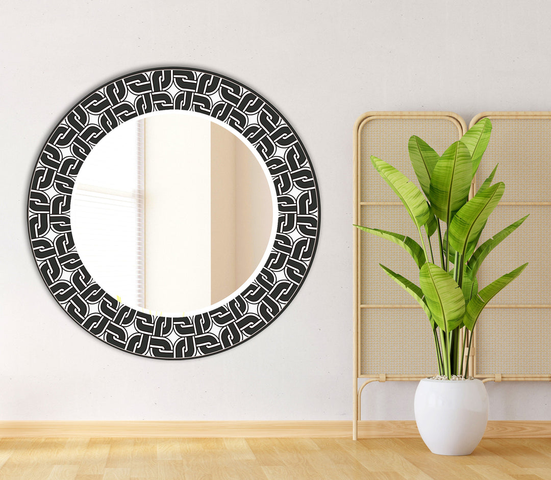 Black Round Wall Mirror Black Wall Mirror
