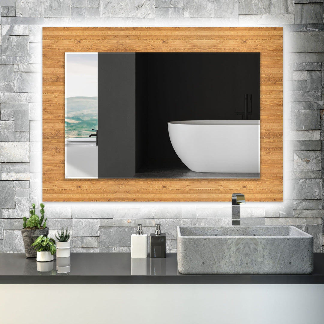 Wood Design Wall Mirrors huge wall mirror
