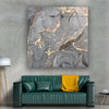 Gray Marble Art Tempered Glass Wall Art - MyPhotoStation