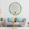 Transparent Round Tempered Glass Wall Mirror