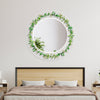 Transparent Round Tempered Glass Wall Mirror