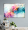 Abstract tempered Glass printing Wall Art