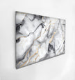 White marble with Gray veins Glass Wall Art-artdesigna-glass-printing-wall-art-tempered-prints-decor