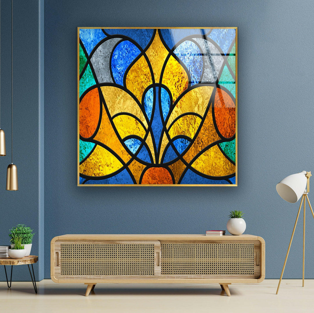 Stained Abstract Glass Wall Art stained glass wall art, stained glass wall decor