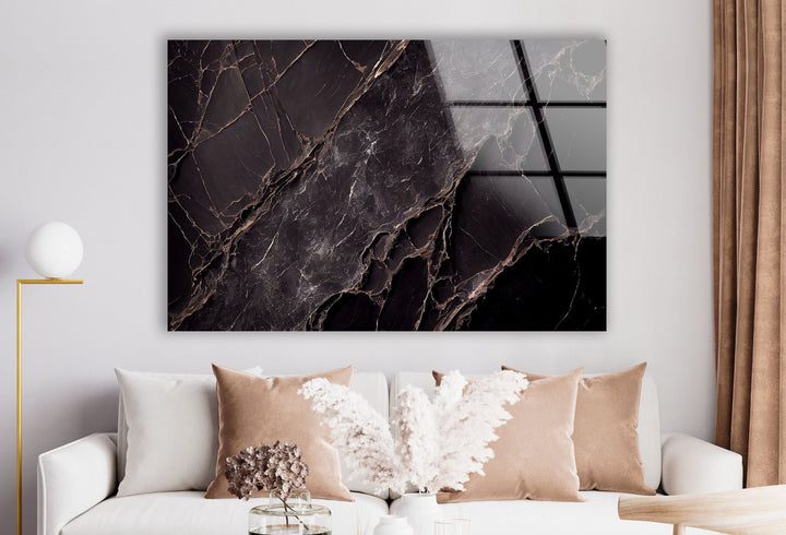 Beautiful Abstract Wall Art on Glass