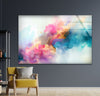Abstract tempered  Glass Wall Art