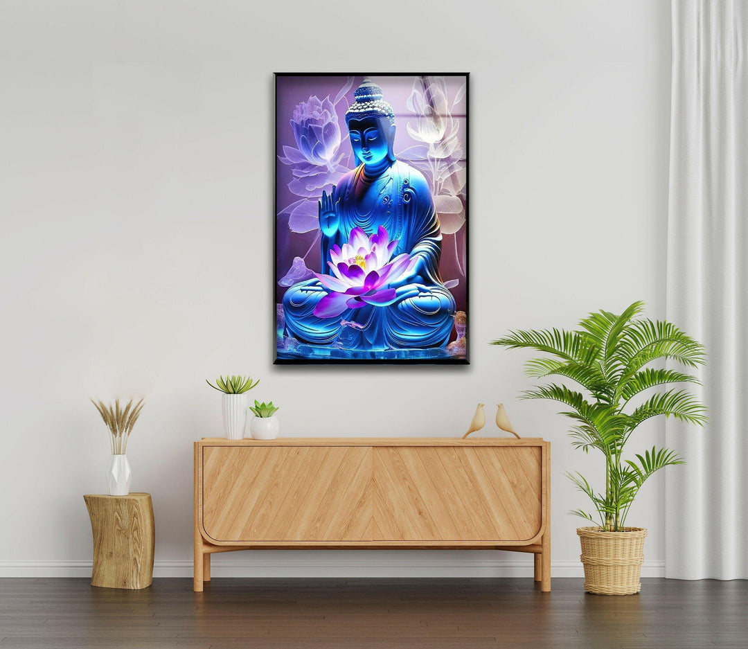 Buddha Lotus Flower Wall Art Decor Stores Near You