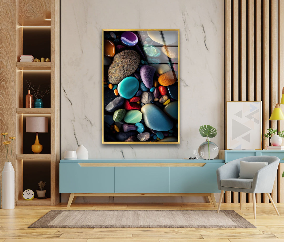 Sea Stones Cool Art Pieces & Glass Art Prints