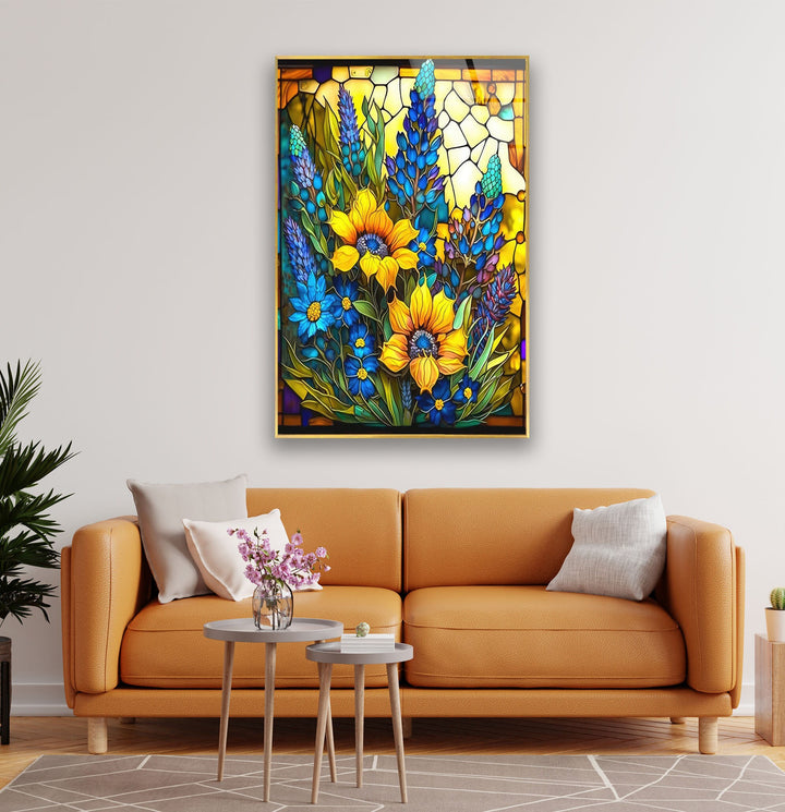 Flower Tempered Glass Wall Art - MyPhotoStation