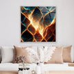 Abstract Fire Glass Wall Art , print on glass, glass printed photos