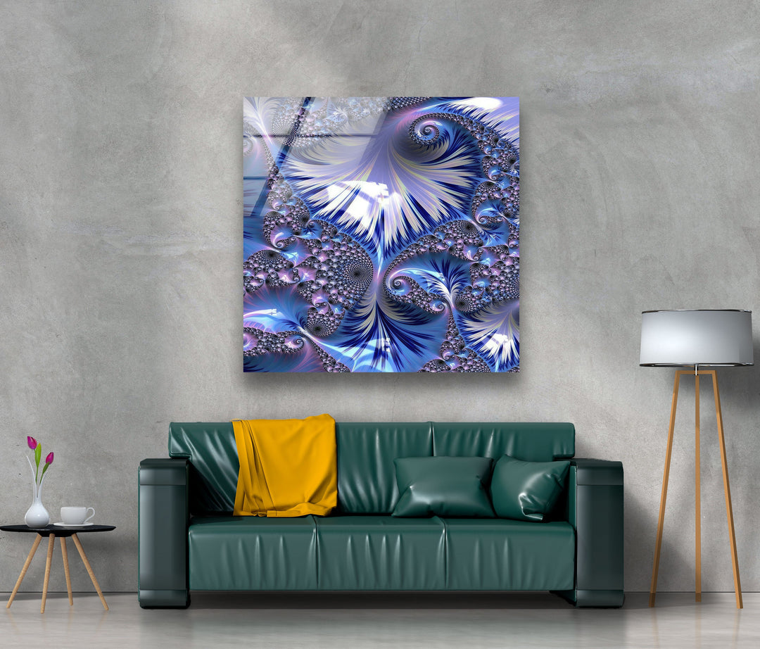 Modern Glass Wall Art & Fractal art Prints