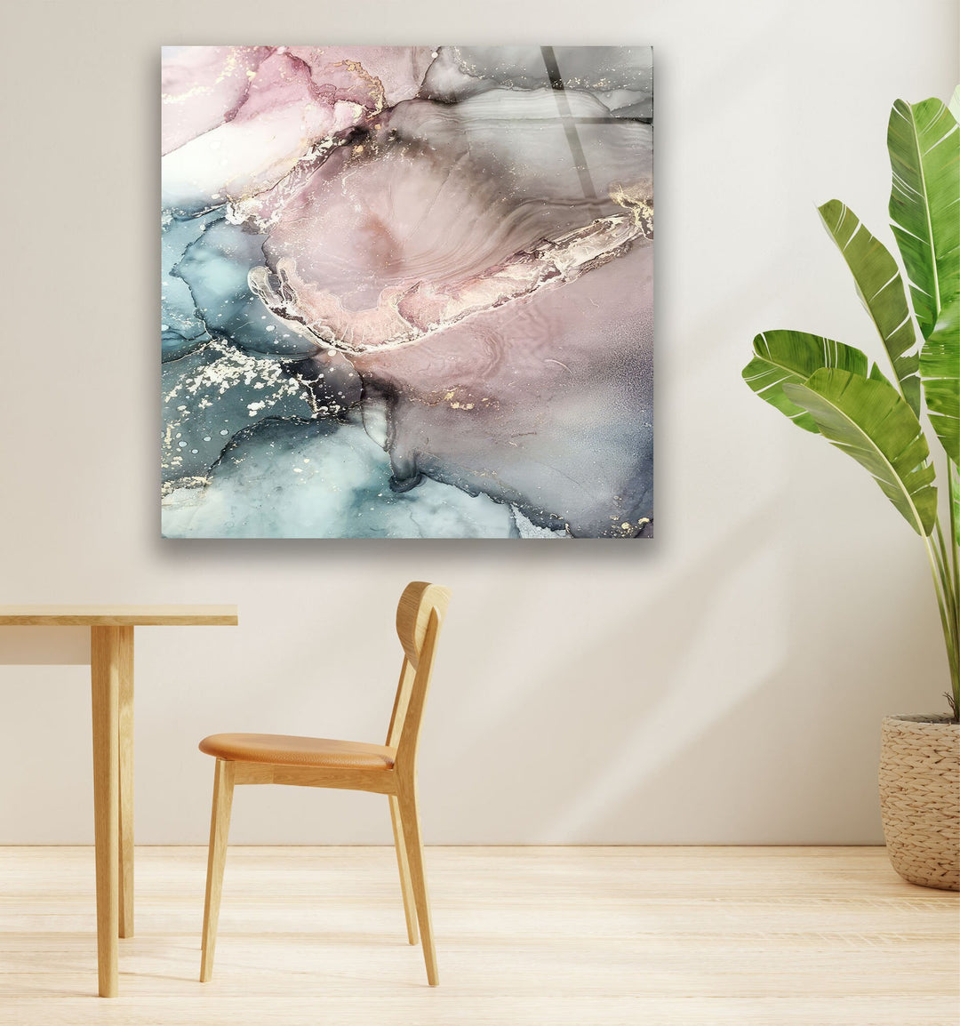 Abstract Tempered Glass Wall Art - MyPhotoStation