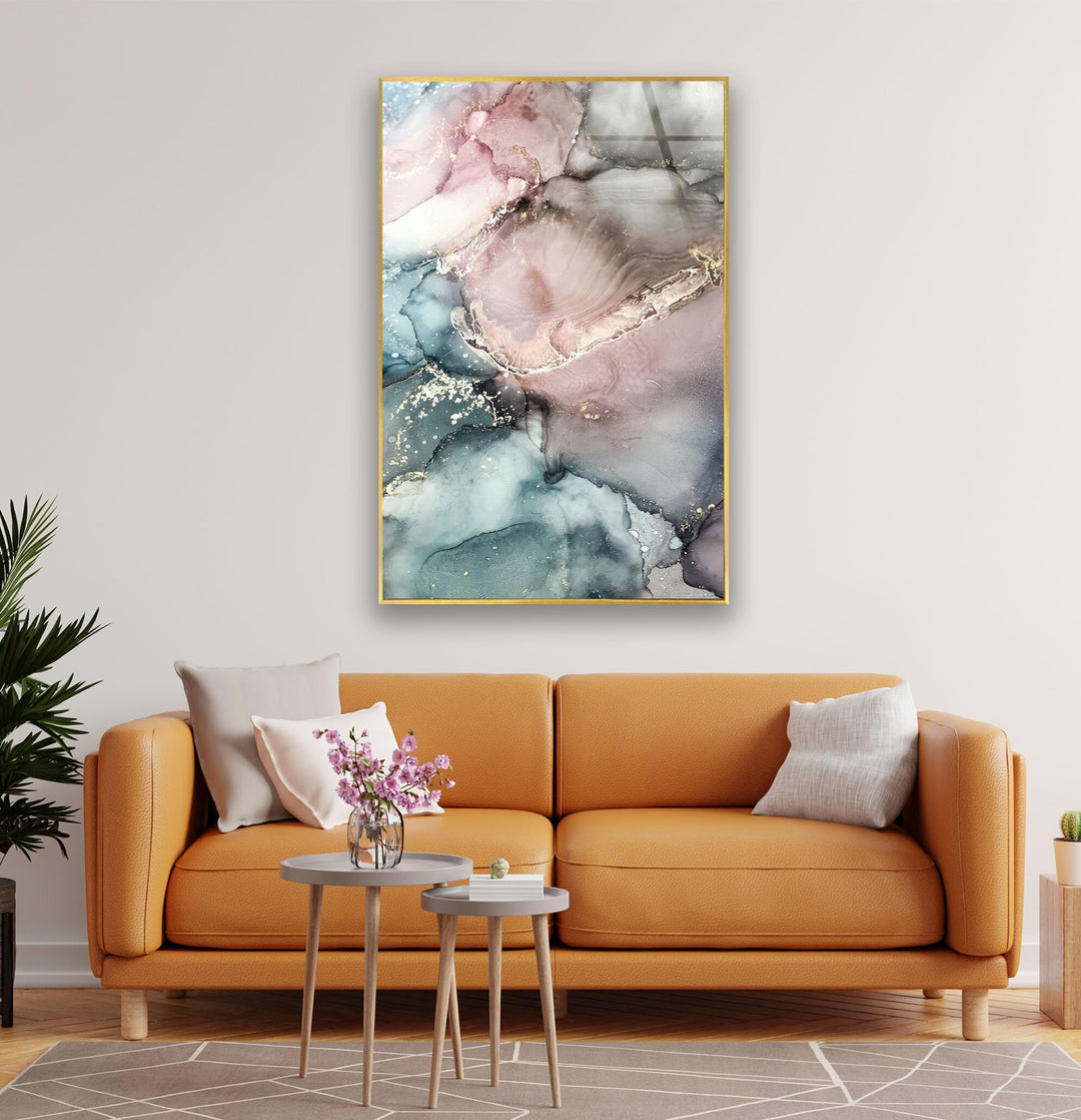 Abstract Tempered Glass Wall Art - MyPhotoStation