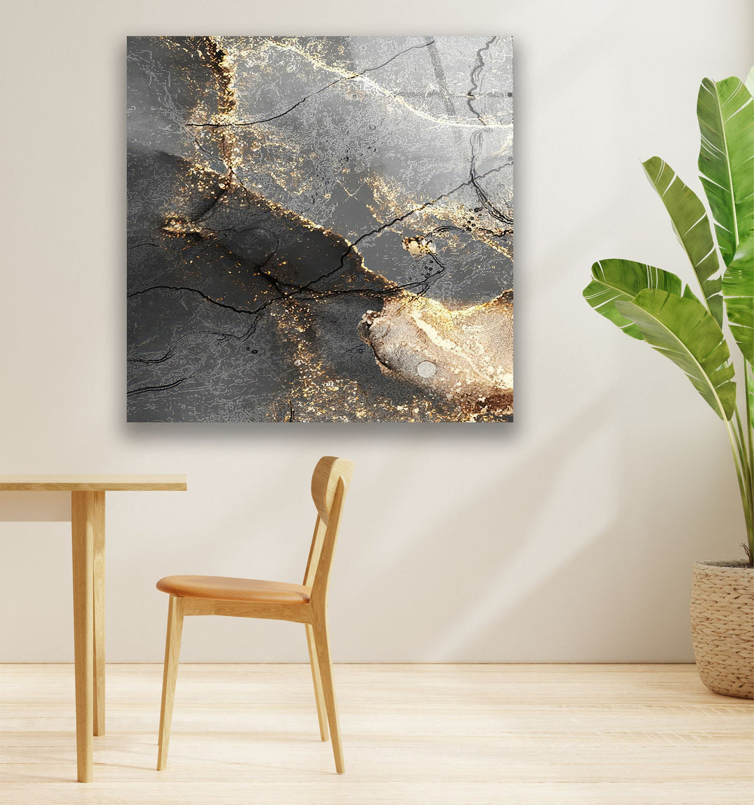 Abstract Tempered Glass Wall Art - MyPhotoStation