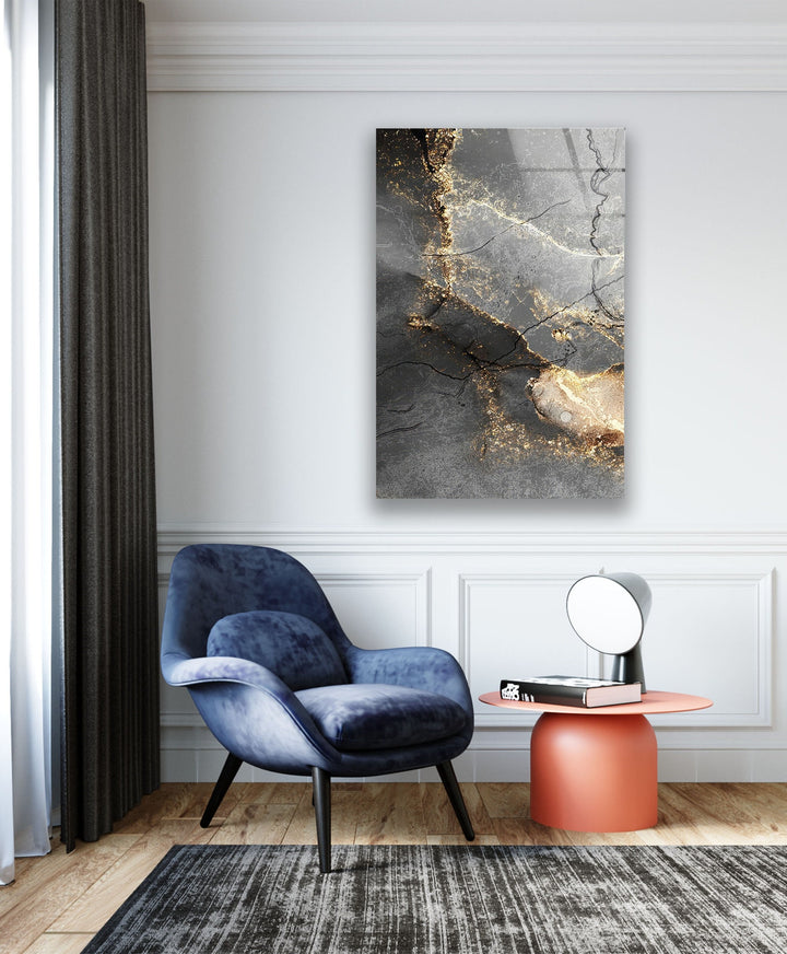 Abstract Tempered Glass Wall Art - MyPhotoStation