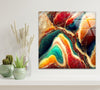 Unique Abstract Art Glass Wall Decor