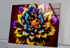 Flower  Tempered Glass Wall Art - MyPhotoStation