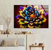 Flower  Tempered Glass Wall Art - MyPhotoStation