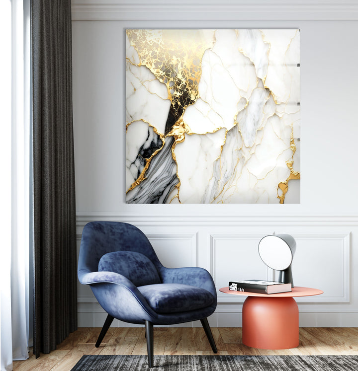 Abstract Tempered Glass Wall Art - MyPhotoStation