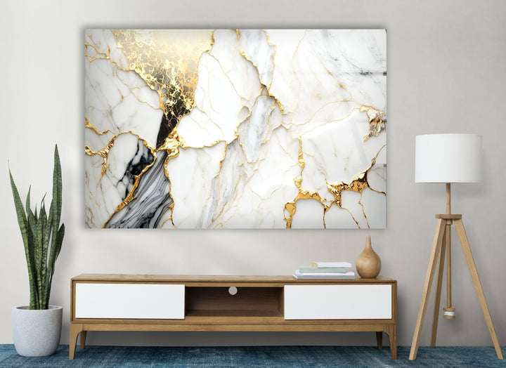 Abstract Tempered Glass Wall Art - MyPhotoStation